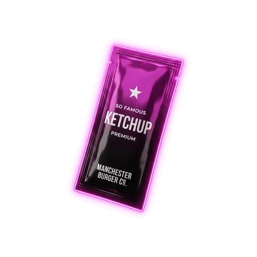 Heinz Ketchup Sachet from the So Famous menu
